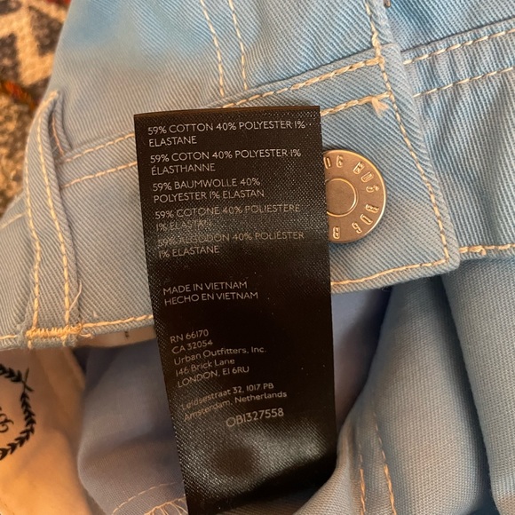 NWT BDG Lia Twill Contrast Stitch Flare Pant - Picture 5 of 5